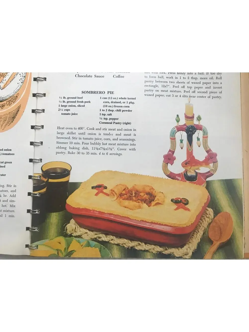 Vintage Betty Crocker's Dinner In A Dish Cookbook, 1973, One-Pot Meals